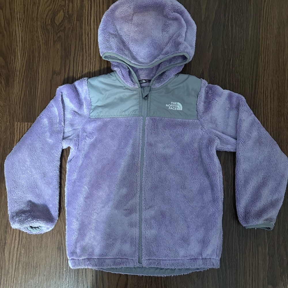 The North Face Lavender Fleece Jacket 6T